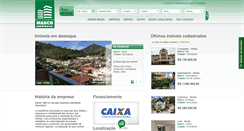 Desktop Screenshot of marcoimobiliaria.com.br